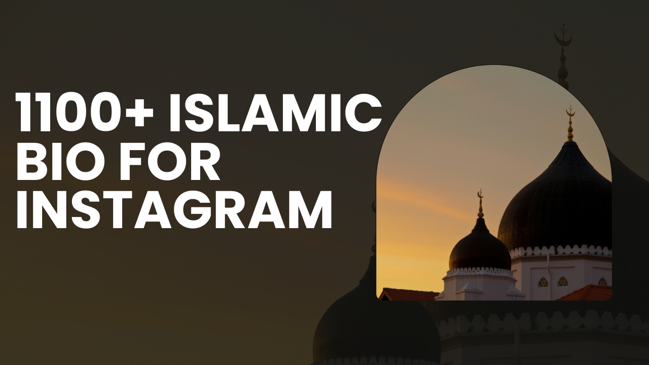Islamic Bio for Instagram