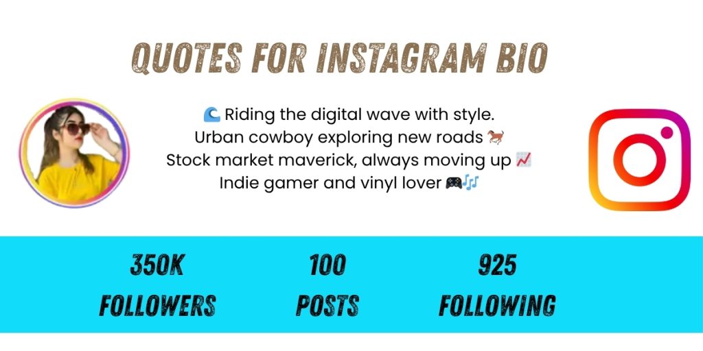 Quotes for Instagram bio
