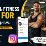 Gym Fitness Bio for Instagram