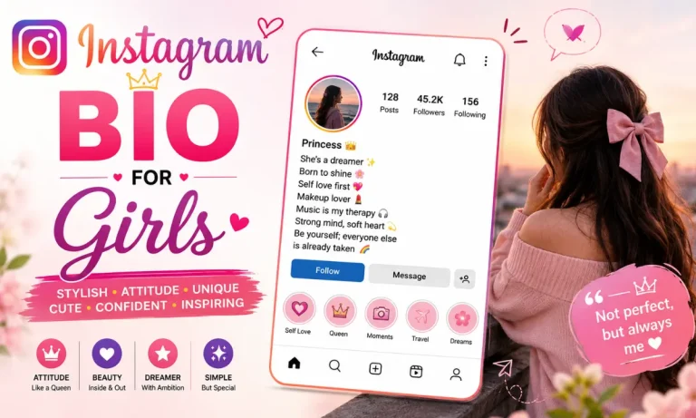 Instagram Bio for Girls