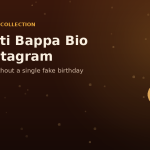 Ganpati Bappa Bio for Instagram